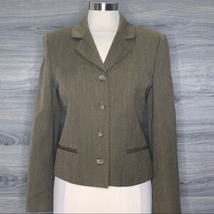 Brooks Brothers Brown 100% Wool Blazer